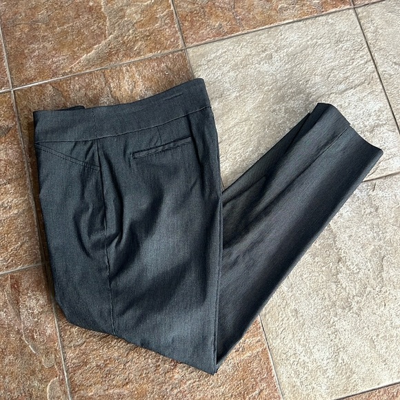 Chapter Club Cambridge Slim Grey and Black Checkered Work Pant/Trouser - Picture 3 of 8